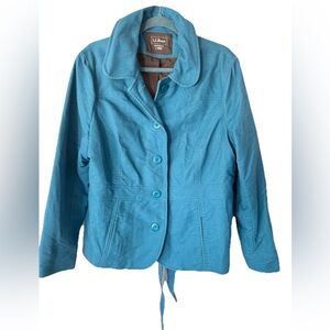 L.L. Bean Women's Teal Utility Jacket